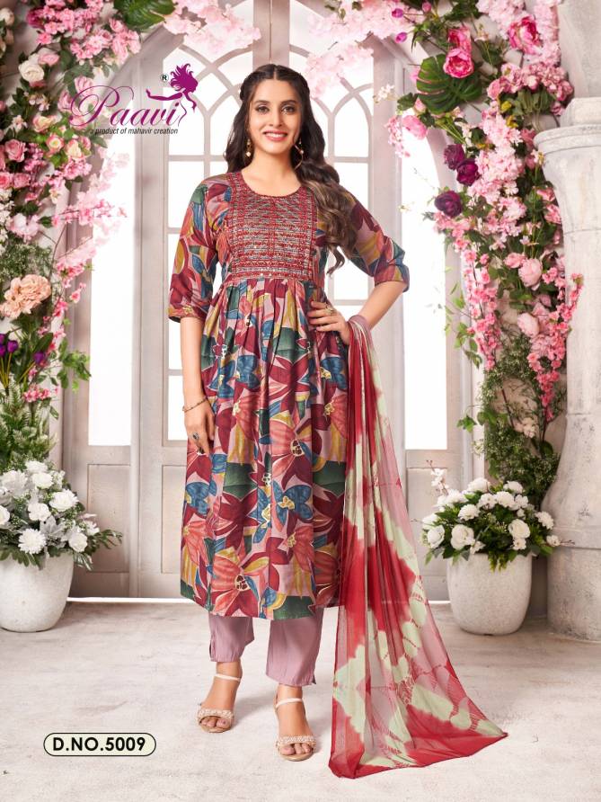 Panth By Paavi Modal Printed Embroidery Kurti With Bottom Dupatta Wholesale Market In Surat